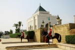 Вид на мавзолей Мухаммеда V, Рабат.jpg